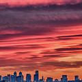 Sunset on the skyline
